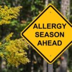 Allergy season sign